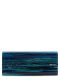 Zweifarbige Clutch aus Polyester