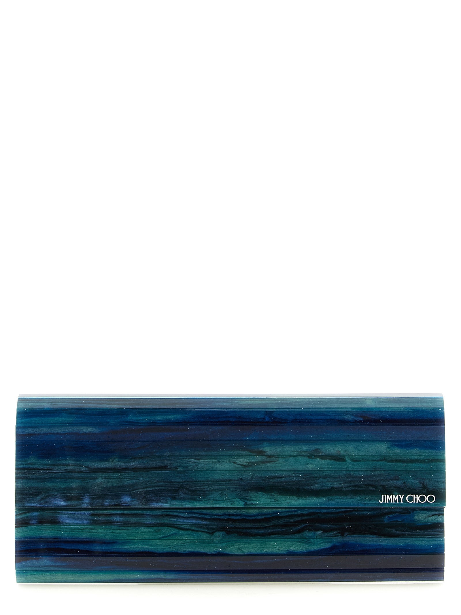 Zweifarbige Clutch aus Polyester