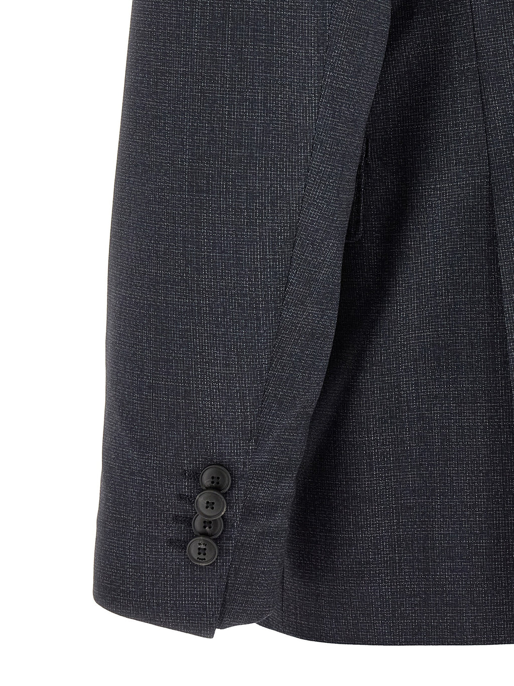 Blaues Zweiteiler-Anzug aus Polyester