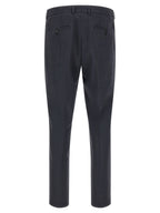 Blaues Zweiteiler-Anzug aus Polyester