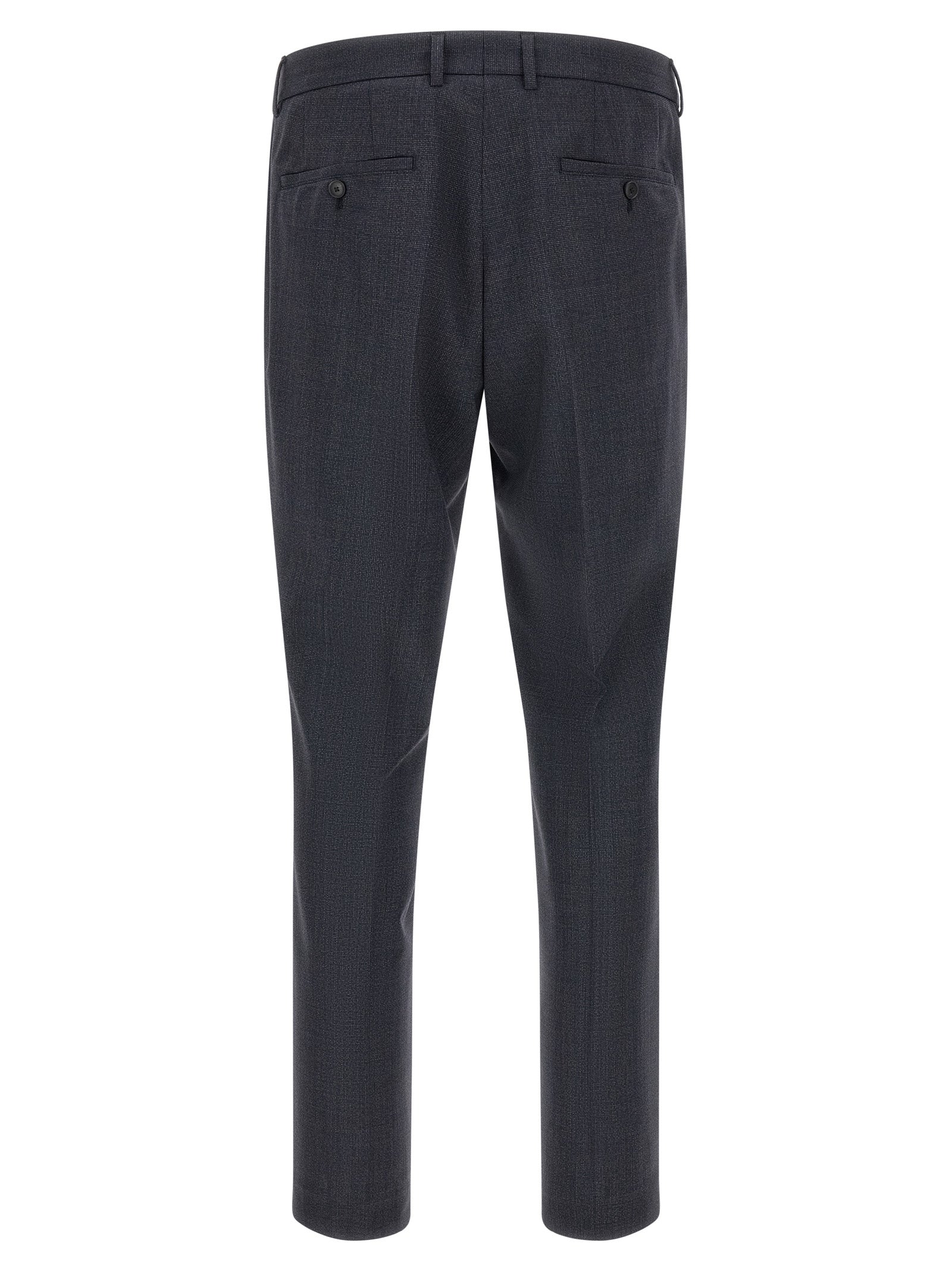 Blaues Zweiteiler-Anzug aus Polyester