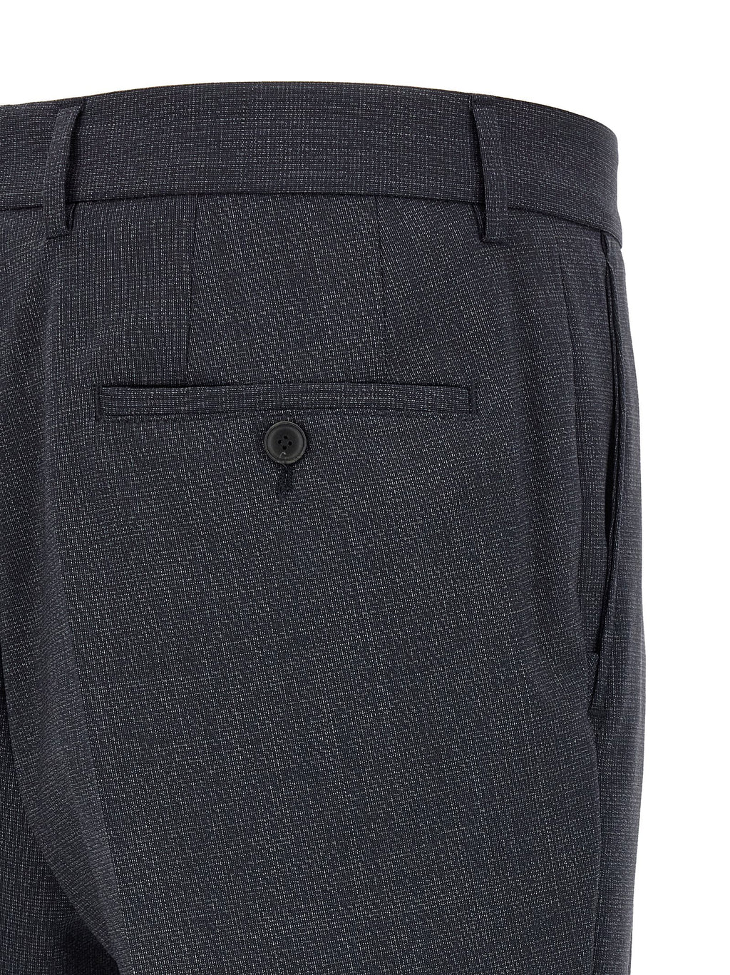 Blaues Zweiteiler-Anzug aus Polyester
