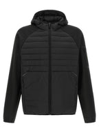 Schwarzes Sweatshirt aus Gummi