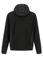Schwarzes Sweatshirt aus Gummi