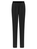 Schwarze Seidenhose Nachtwäsche