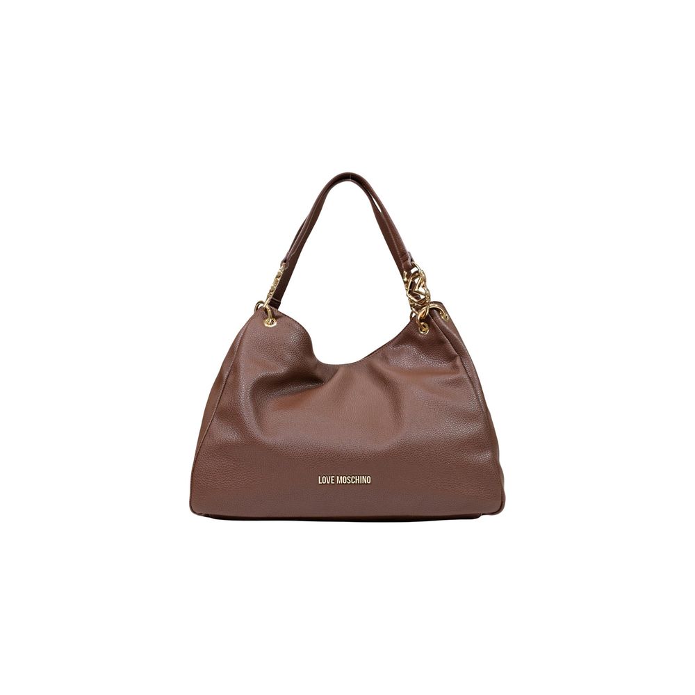 Braune Handtasche aus Polyethylen