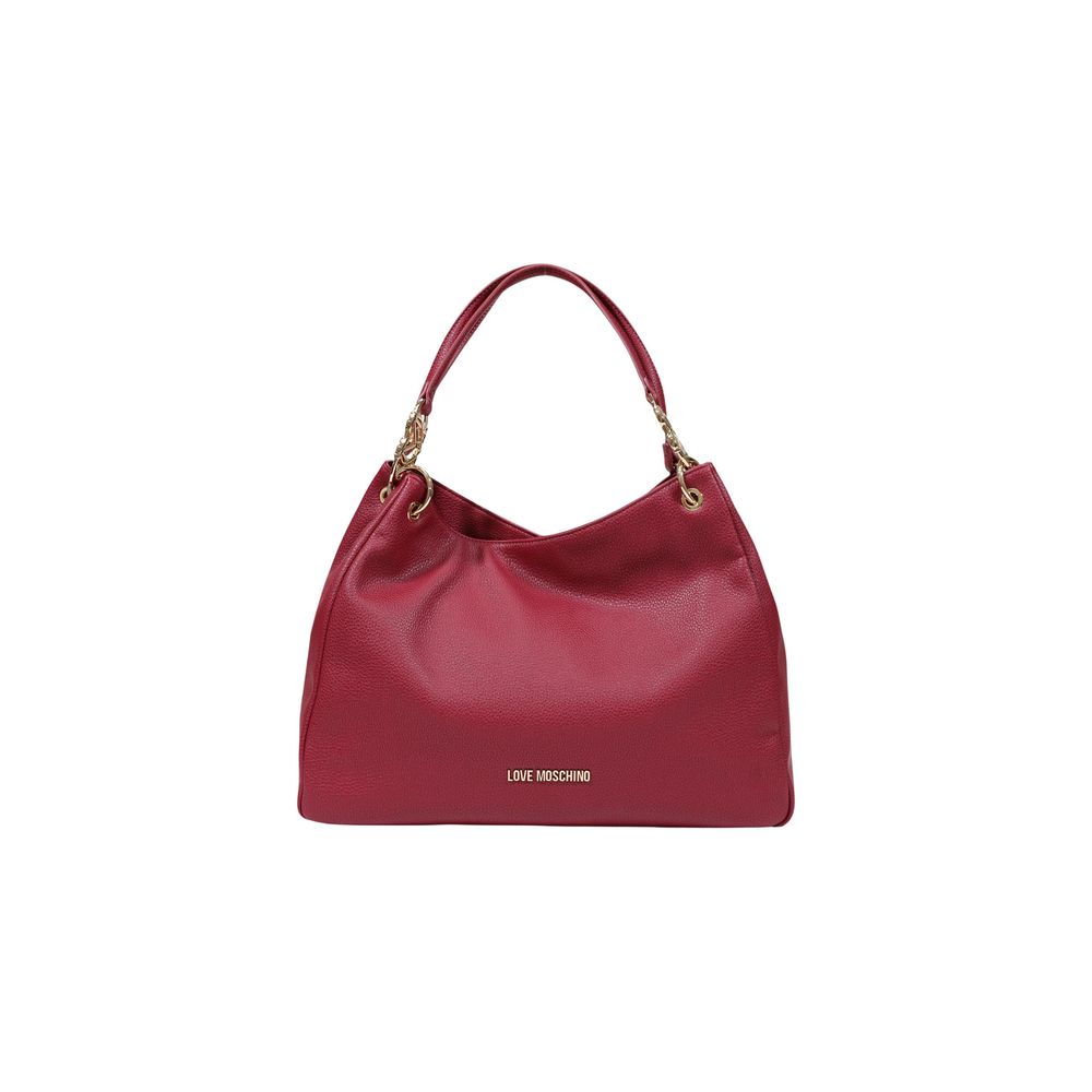 Lila Handtasche aus Polyethylen