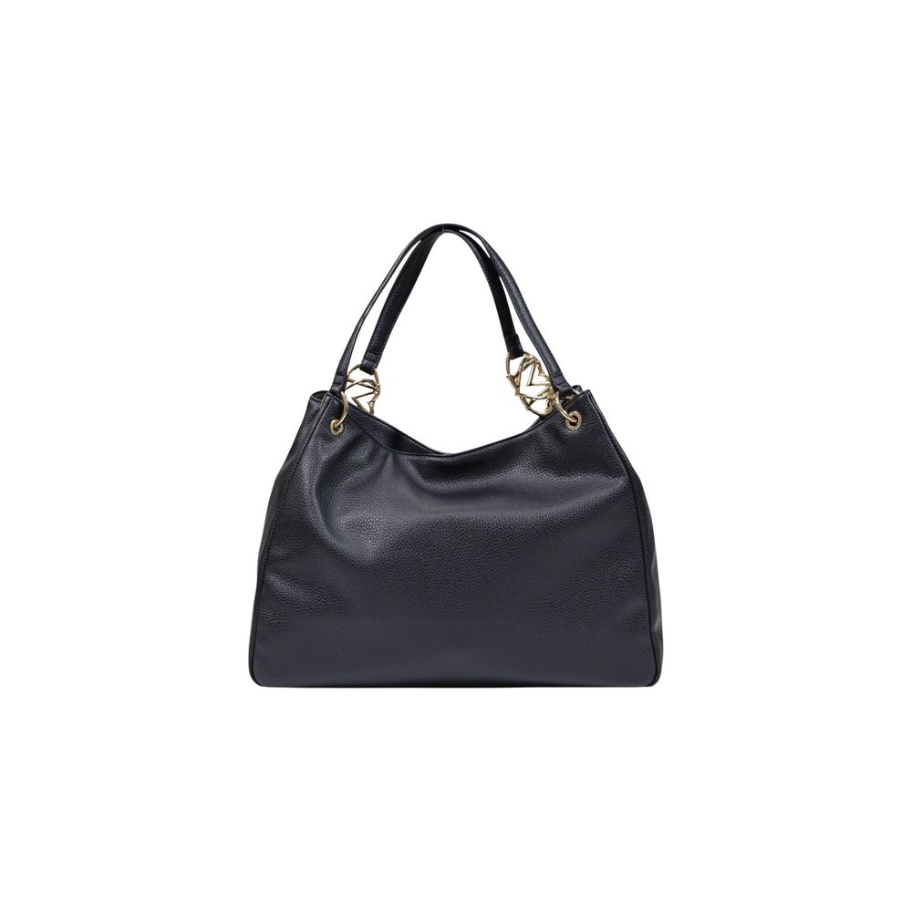 Schwarze Handtasche aus Polyethylen