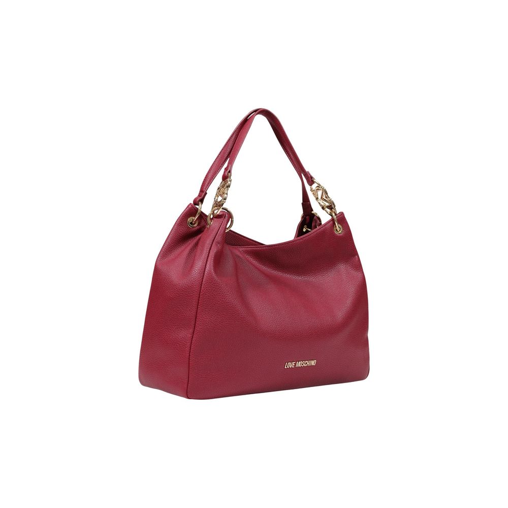 Lila Handtasche aus Polyethylen