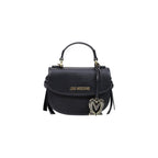 Schwarze Handtasche aus Polyethylen
