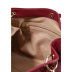 Lila Handtasche aus Polyethylen