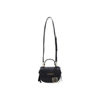 Schwarze Handtasche aus Polyethylen