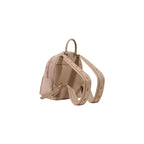 Beiger Rucksack aus Polyester
