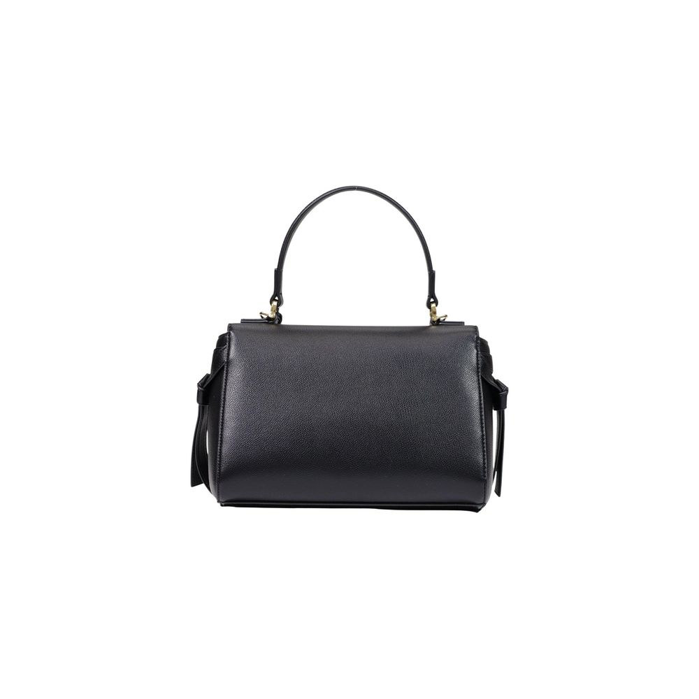 Schwarze Handtasche aus Polyethylen
