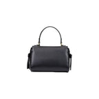 Schwarze Handtasche aus Polyethylen