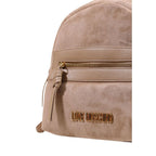 Beiger Rucksack aus Polyester