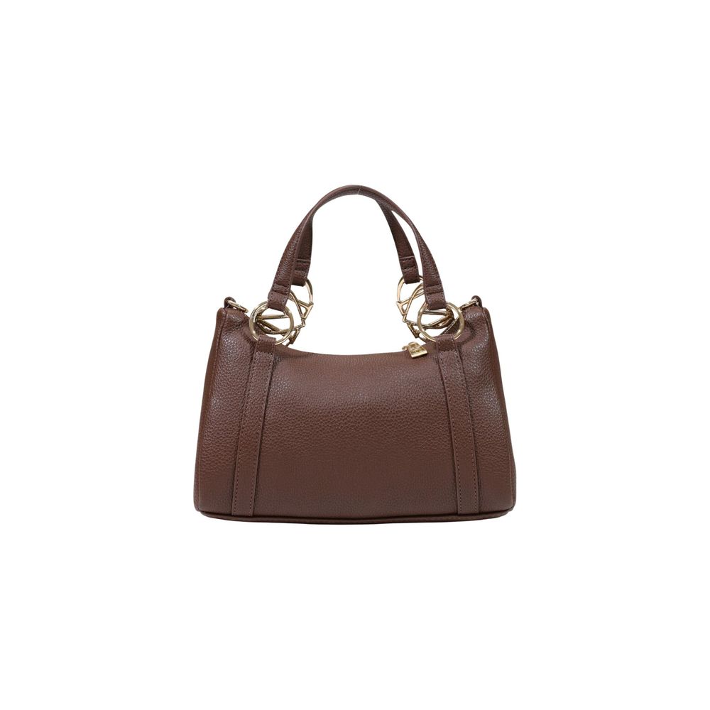 Braune Handtasche aus Polyethylen