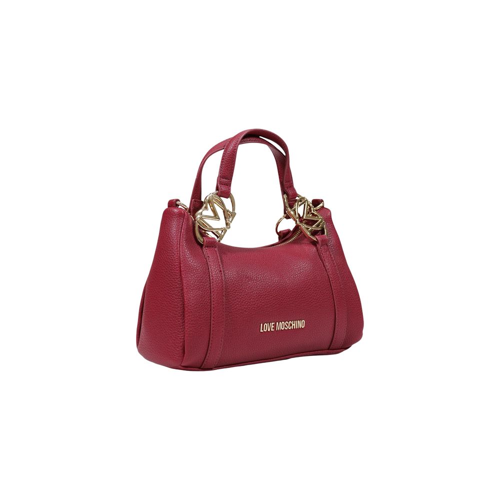 Lila Handtasche aus Polyethylen