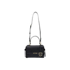 Schwarze Handtasche aus Polyethylen