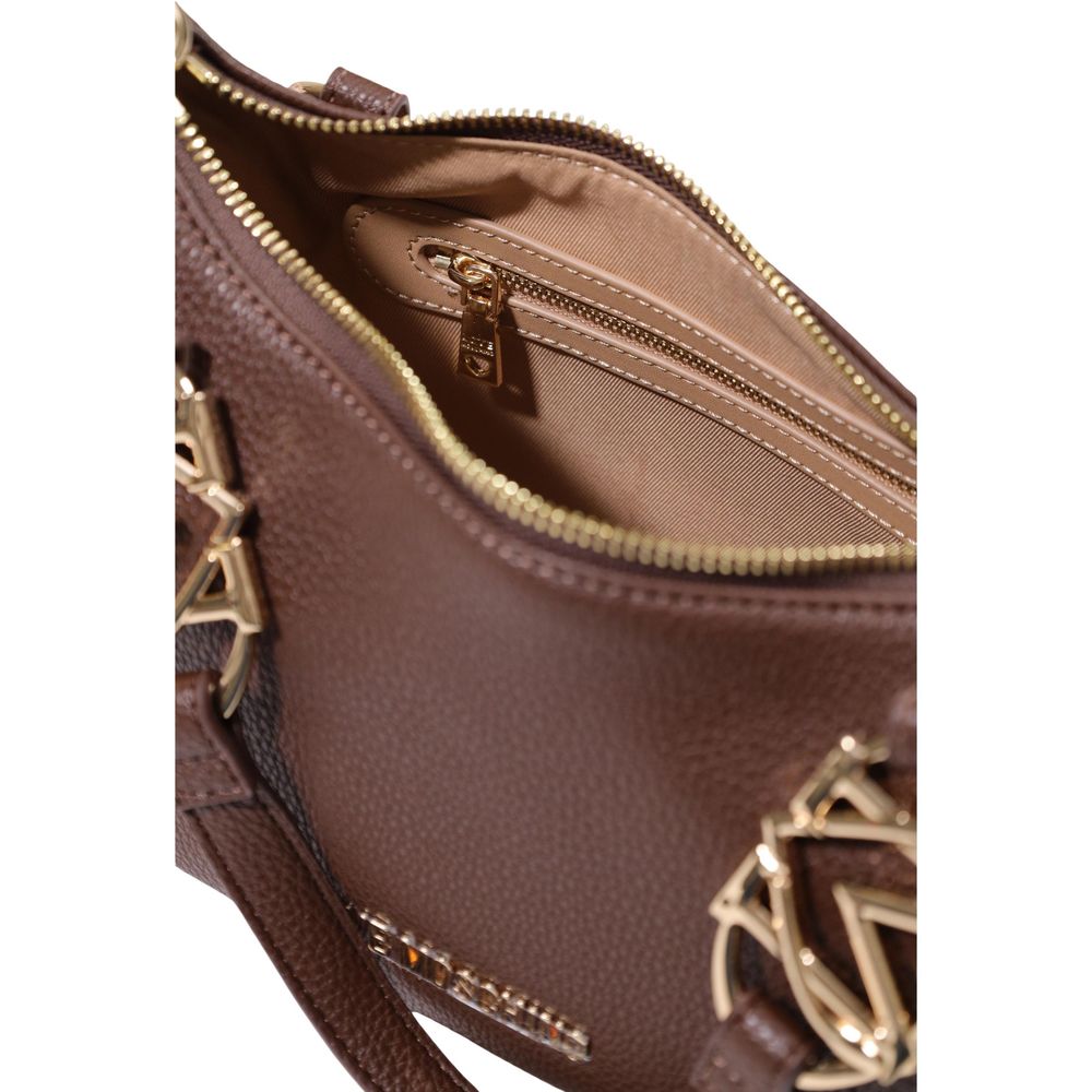 Braune Handtasche aus Polyethylen