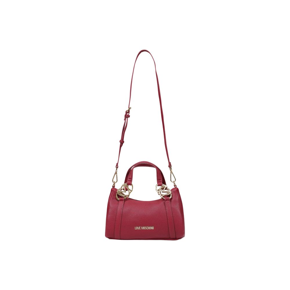 Lila Handtasche aus Polyethylen