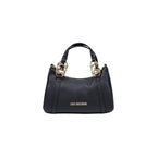 Schwarze Handtasche aus Polyethylen
