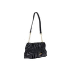 Schwarze Handtasche aus Polyethylen