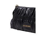 Schwarze Handtasche aus Polyethylen