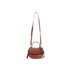 Braune Handtasche aus Polyethylen