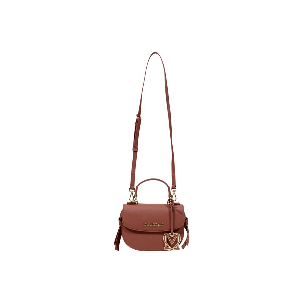 Braune Handtasche aus Polyethylen