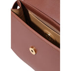 Braune Handtasche aus Polyethylen