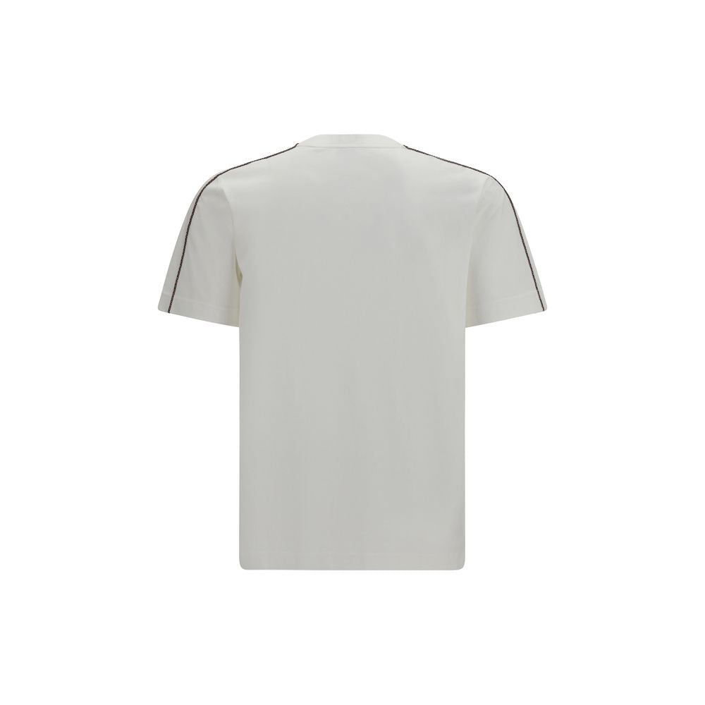 Weißes Baumwoll-T-Shirt
