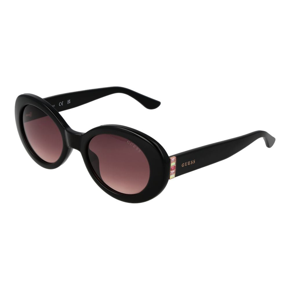 Schwarze Sonnenbrille aus Kunststoff Guess