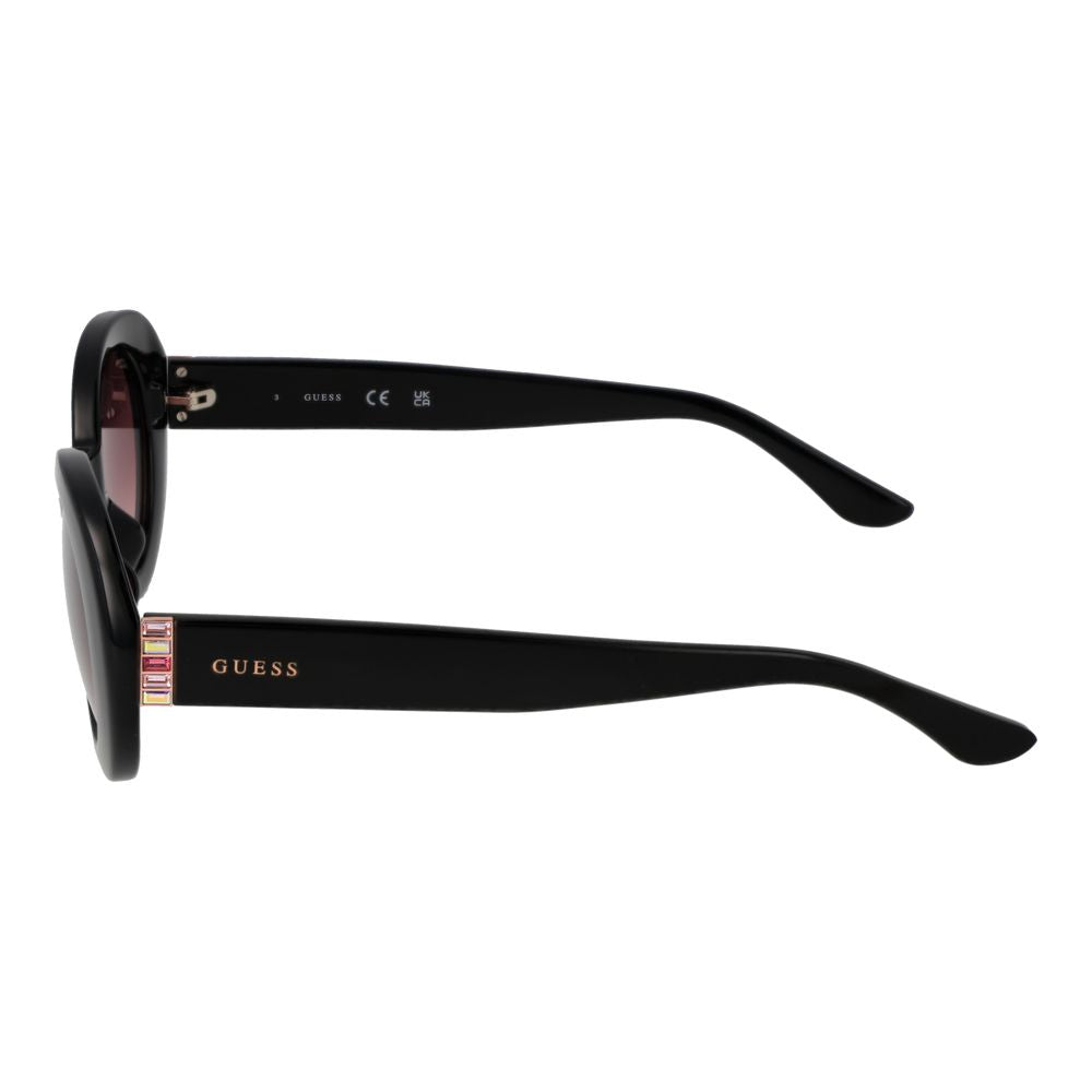 Schwarze Sonnenbrille aus Kunststoff Guess