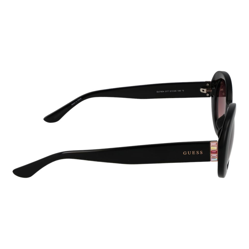 Schwarze Sonnenbrille aus Kunststoff Guess