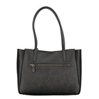 Schwarze Handtasche aus Polyethylen
