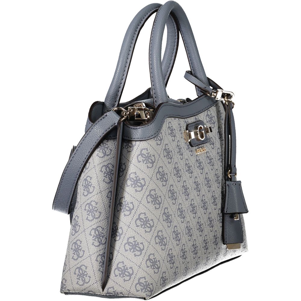 Azzurro Damen-Tasche aus Polyurethan