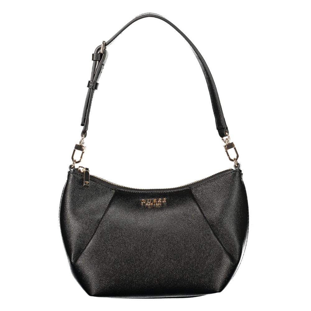 Schwarze Handtasche aus Polyethylen