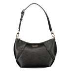 Schwarze Handtasche aus Polyethylen
