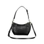 Schwarze Handtasche aus Polyethylen