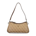 Beige Polyurethane Damen Handtasche