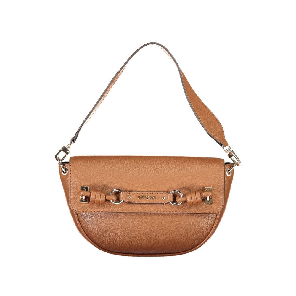 Damen-Tasche aus braunem Polyurethan