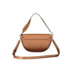 Damen-Tasche aus braunem Polyurethan