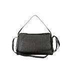 Schwarze Handtasche aus Polyethylen