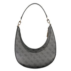 Schwarze Handtasche aus Polyethylen