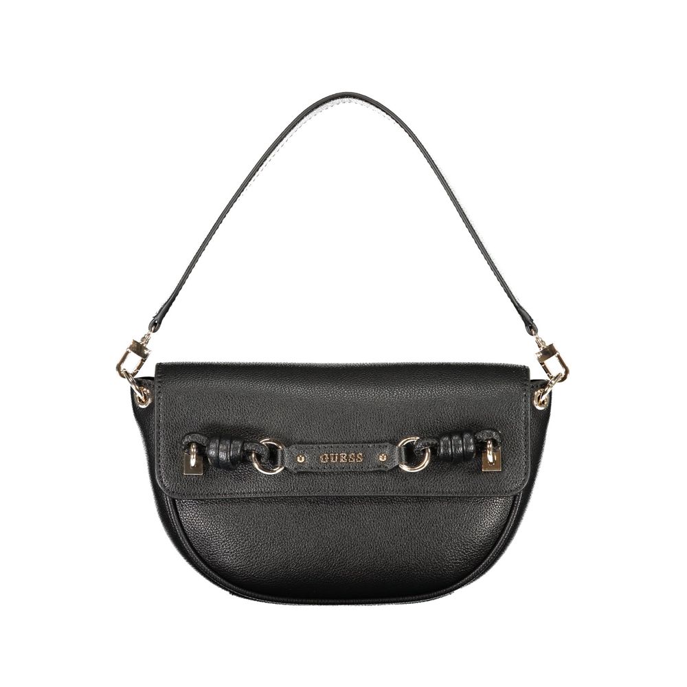 Schwarze Handtasche aus Polyethylen