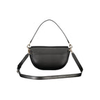 Schwarze Handtasche aus Polyethylen