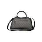 Schwarze Handtasche aus Polyethylen