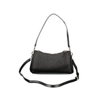 Schwarze Handtasche aus Polyethylen