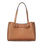 Braune Handtasche aus Polyethylen
